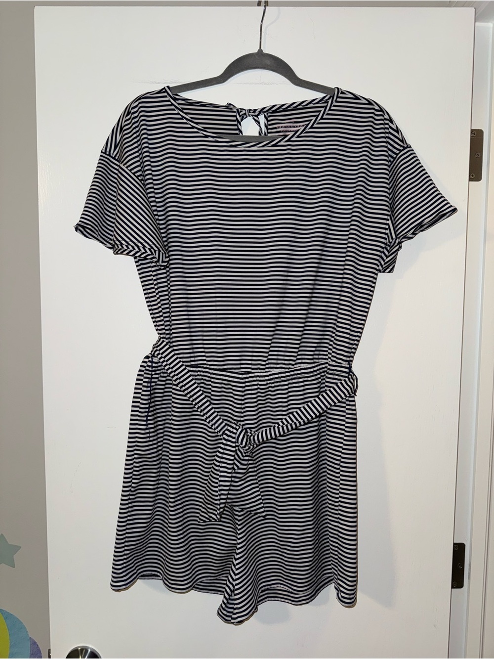 Vineyard Vines striped performance romper